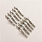 10x Stainless Steel Crocodile Alligator Clip Cable Test Lead Jumper Wire JR