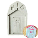 House Silicone mold fondant mold cake decorating tool chocolate gumpaste mouldXP