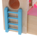 Small Animals House Wood Rodents Rat Cage Pet Chinchilla Ferret Nest