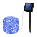 LED 10M String Light Solar Power Light For Christmas Garden Decor Blue