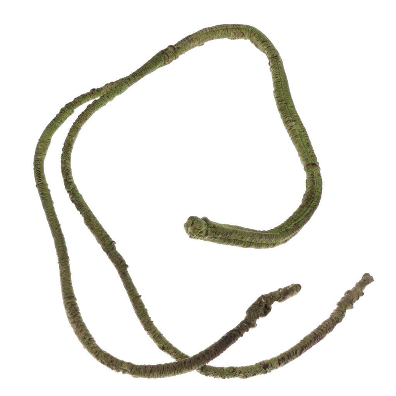 155cm Reptile Vivarium Realistic Jungle Vine Decor for Gecko Geckos Climbing