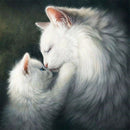 5D DIY Full Drill Diamond Painting Cat Embroidery Mosaic Kit Decor (WX064)
