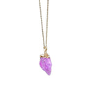 Light Purple Raw Stone Natural Crystal Raw Stone Phnom Penh Single Ring Pen