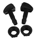 1Pair Car Windscreen Washer Wiper Sprayer Nozzle Front Window Spray Jet 28mm