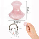 Details about  Natural Jade Guasha Facial Beauty Massage Tool Jade Roller Face