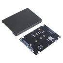 M.2 NGFF (SATA) SSD to 2.5 inch SATA Adapter Card 8mm Thickness Enclosure