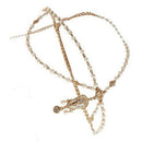 Women Fashion Metal Rhinestone Head Chain Headband Head Piece Hair band Jew