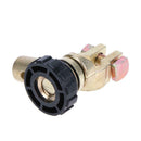 Universal Car Battery Disconnect Switch Isolator Cut Off Switch 17mm(Black)