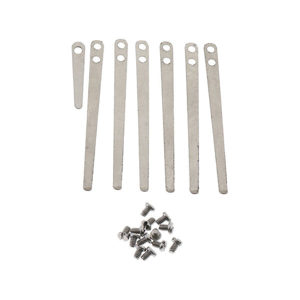 1 Set Metal Springs Leaf with Screws 3.5cm/1.37inch for Clarinets Accessory