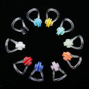 Assorted Non-slip Silicone Nose Clip Plug Nose Protector Swimming Noseclip