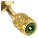 R410a R134a Brass Shut Valve For A/C Charging Hoses HVAC 1/4inch AC Refrige