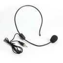 Head Mounted Microphone 3.5mm Wired Headset Mic Teacher Guide Speech Megaph