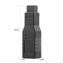 Firewire Converter External B Adapter Computer Accessory Male Female 9 To 6 Pin