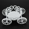 4pcs Mini White Dessert Stand with Premium Steel Material Cupcake Display,  S6B1
