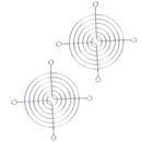 2 x Metal Wire Finger Guard Protection Grid 90 mm PC Fan Cooler