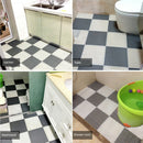 Pack Of 6 Non-skid Bathtub Mat Splicing Hollow Tiles Carpet Kitchen Bathroom