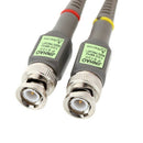 2pcs P6100 Precision Oscilloscope Probe 14cm 1X 10X 100MHz Test Probe