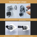 Special elbow for floor drain type dishwasher universal washing machine pipe