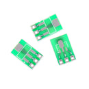 10pcs Double-Side SMD SOT223 to DIP SIP3 Adapter PCB Board DIY Converter FT
