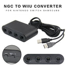 4 Port GameCube Controller Adapter for Nintendo Switch Wii U PC Super Smash Bros