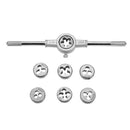 8pcs Circular Die Set M3 M4 M5 M6 M8 M10 M12 with 1 Wrench Hss Tap Die