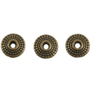 70 Bronze Tone Saucer Spacer Beads 8x4mm I2K8