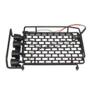Roof-rack 1:10 RC Cars Roof Luggage LED Light Remote Control