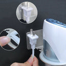 Self Adhesive Hair Dryer Holder, Wall Mounted Hairdryer Hanging Rack with P T3F6