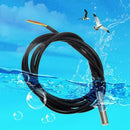 DS18B20 Waterproof Temperature Sensor Stainless Steel For K-Gift be J4V6 I7Z8