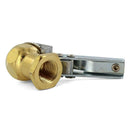 Air Chuck Open Flow Ball Tire Inflator Air Chuck Brass with Clip for Tire I