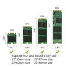 M.2 To Usb Adapter, B Key M.2 Ssd Adapter Usb 3.0 (No Cable Needed), Usb To Z7D4