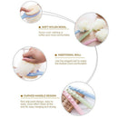 Bath Brush - 2 in 1 Shower Body Bath Brush Back Scrubber With Long Handle B