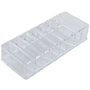 New 8 Slot Acrylic Compact Holder Powder Eye Blush Makeup Case Storage Orga O6P9