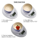 Digital Kitchen Food Cooking Scale Weigh in Pounds Grams Tael Ounces OE