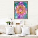 Fluorescent Flower 5D DIY Full Drill Diamond Painting Embroidery Stitch (A)