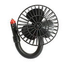 Portable Car Vehicle Cooling Cool Air Fan Car Mini Fan Cooling Fan Black