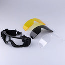 Safety Hunting Shooting Helmet Goggles X800 Eye Protection Glasses with 3 Spare