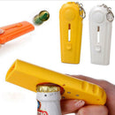 Bar Tool Flying Cap Launcher Bottle Soda Wine Beer Cap Opener Gift Yellow
