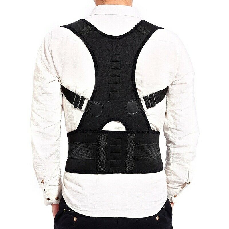 corrective belt posture support painkiller adjustable magnetic therapy K1R2