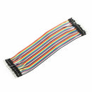 40 Pcs Single Port Male to Male Jumper Wire 21.5cm Length