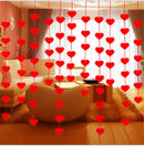 Non-woven Garland Love Heart Curtain Wedding Supplies Wedding Decoration LJ