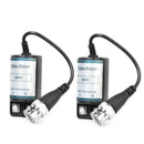 1 Pair 201C Video Balun Transceiver CCTV Camera DVR UTP CAT6 1 Channel Pass P7L7