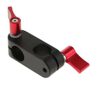 15mm Rail Rod Clamp 90 Degree Stabilizer Rig Clip for Camera Camcorder Kit