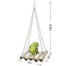 8x Bird Parrots Laddeer Toys Parrots Climbing Toys For Small Medium Bird