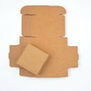 100Pcs Kraft Paper Box Nice Kraft Box Packaging Box Small Size-brown B5U9