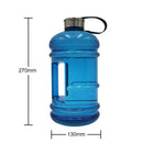 2.2L Large Capacity Water Bottle BPA Free Kettle for Fitness (Dark Blue)