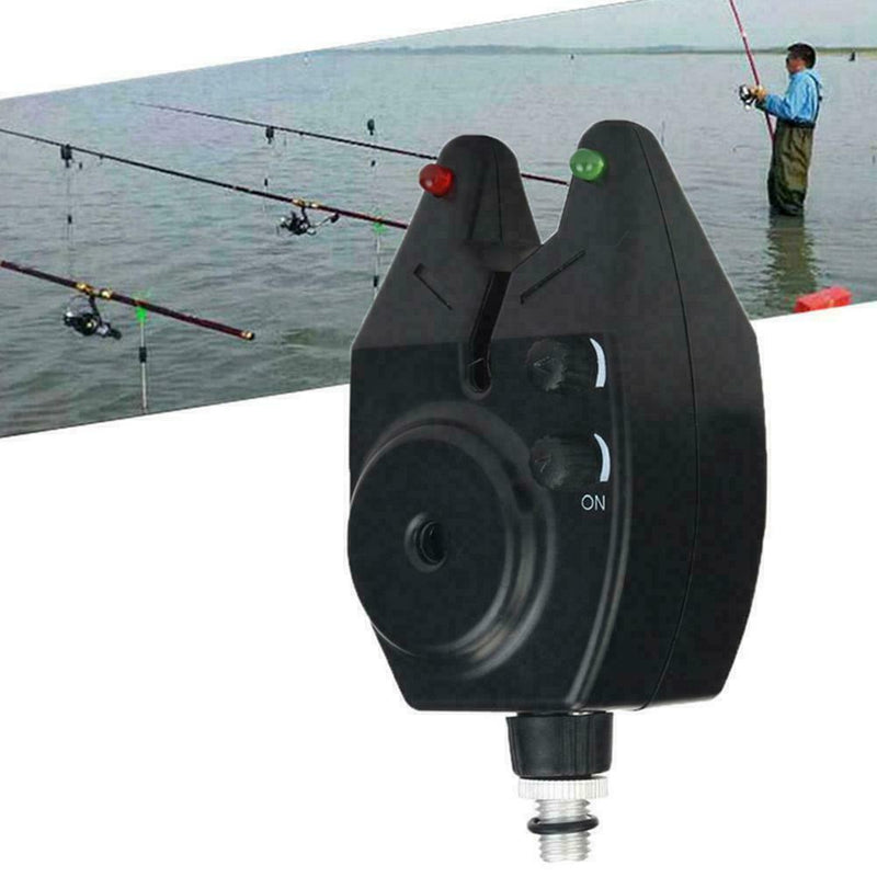 1 x Waterproof Fishing Bite Alarms with Volume+Tone Battery and Control K6Y4