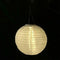 Waterproof LED Solar Cloth Chinese Lantern Festival Hanging Party Lamp G9Y1