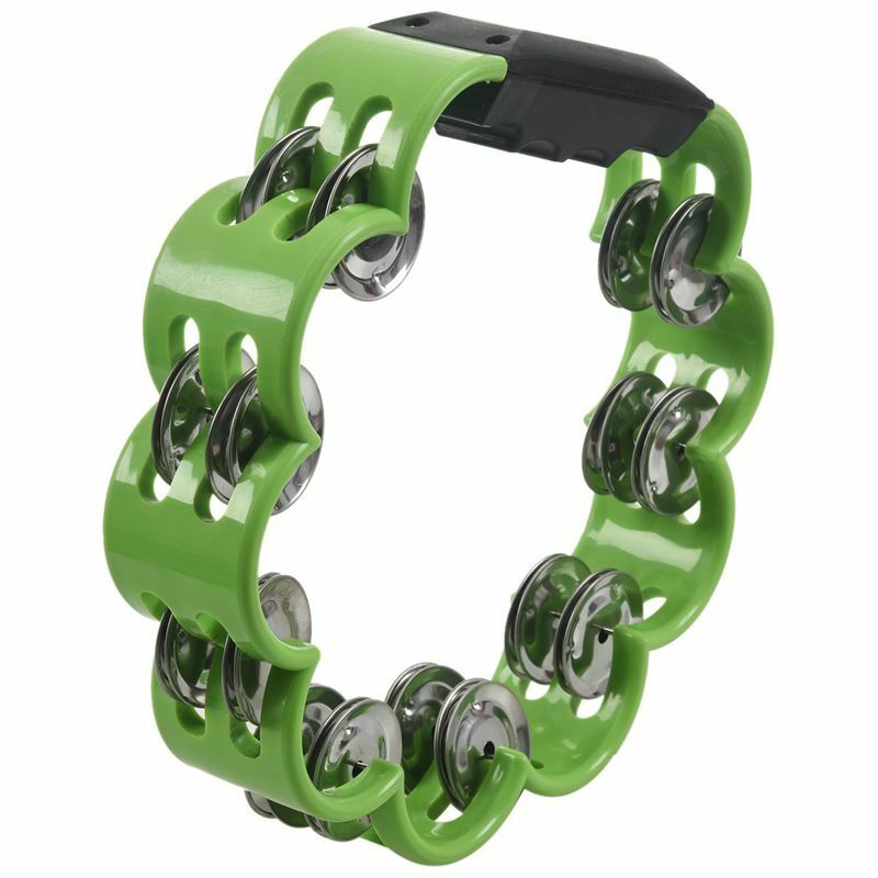 Shamrock Tambourine for Kids and Adults - Easy to Use - Comfortable Hand He