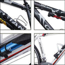 Bike Pump Frame Bicycle Pump Holder Mini Pump Retaining Face Clips Black I9 E1C5